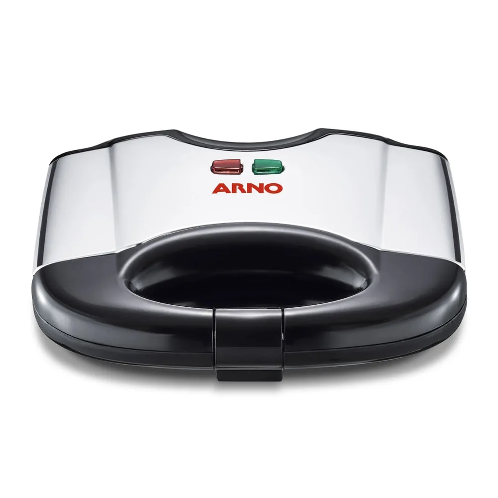 Sanduicheira Arno SACS com tampa de inox, fechada