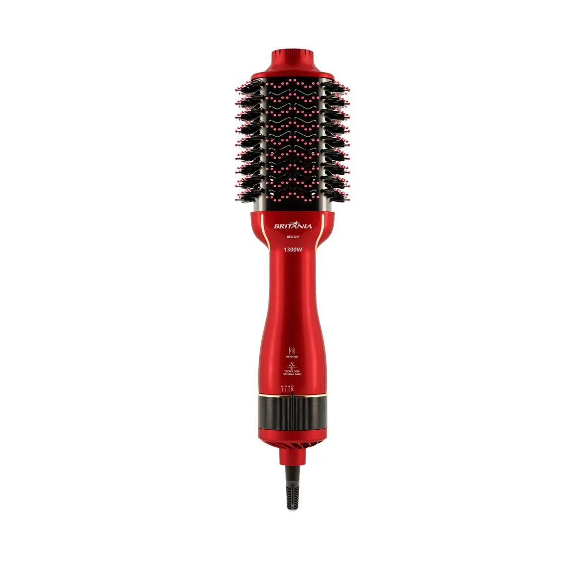 Escova secadora Britânia BES12V vermelha