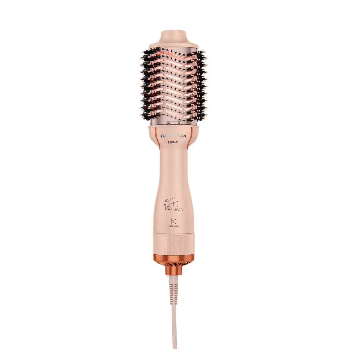 Escova secadora Britânia BES36 rosa, da linha Viih Tube