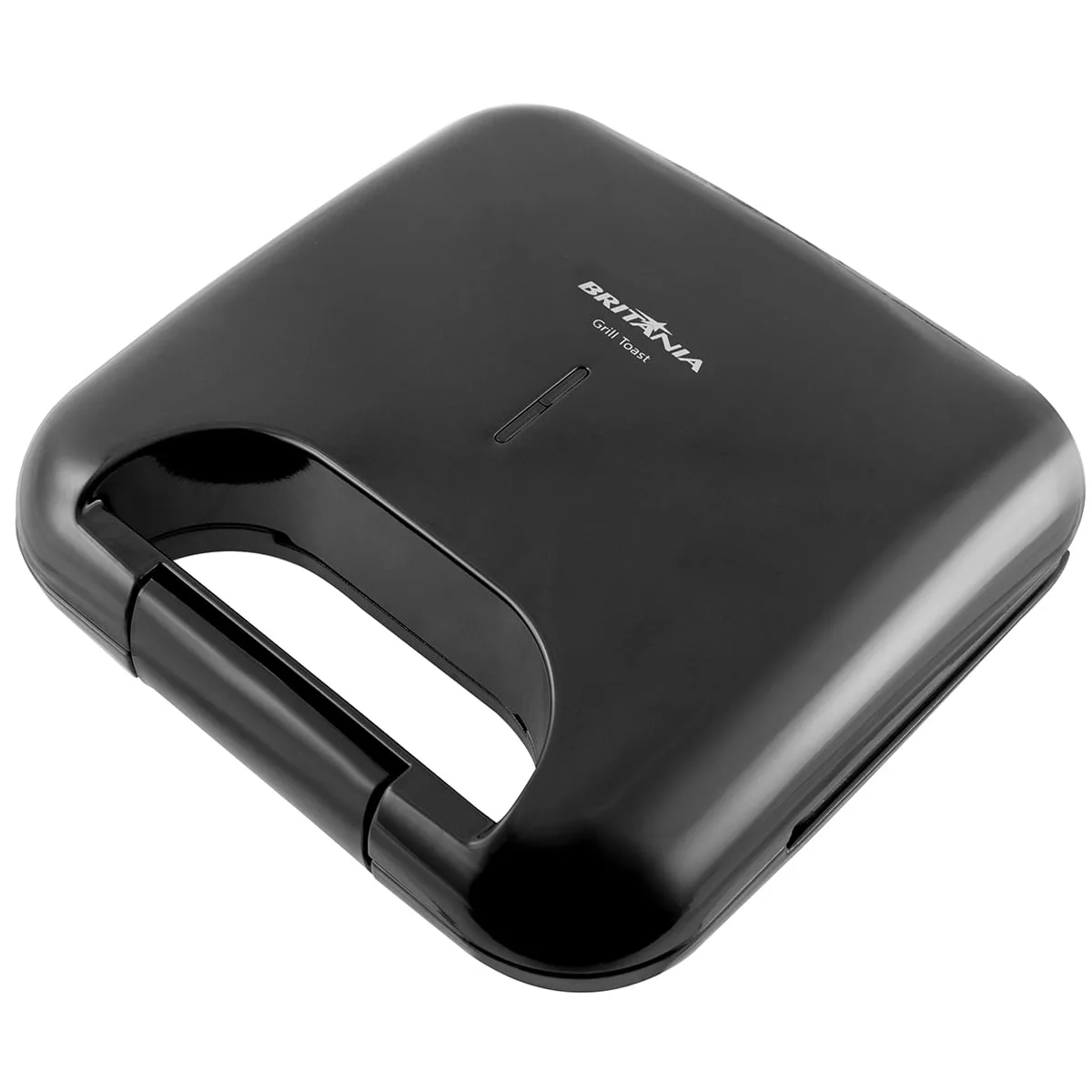 Sanduicheira e grill Britânia Toast BGR01P preta, fechada