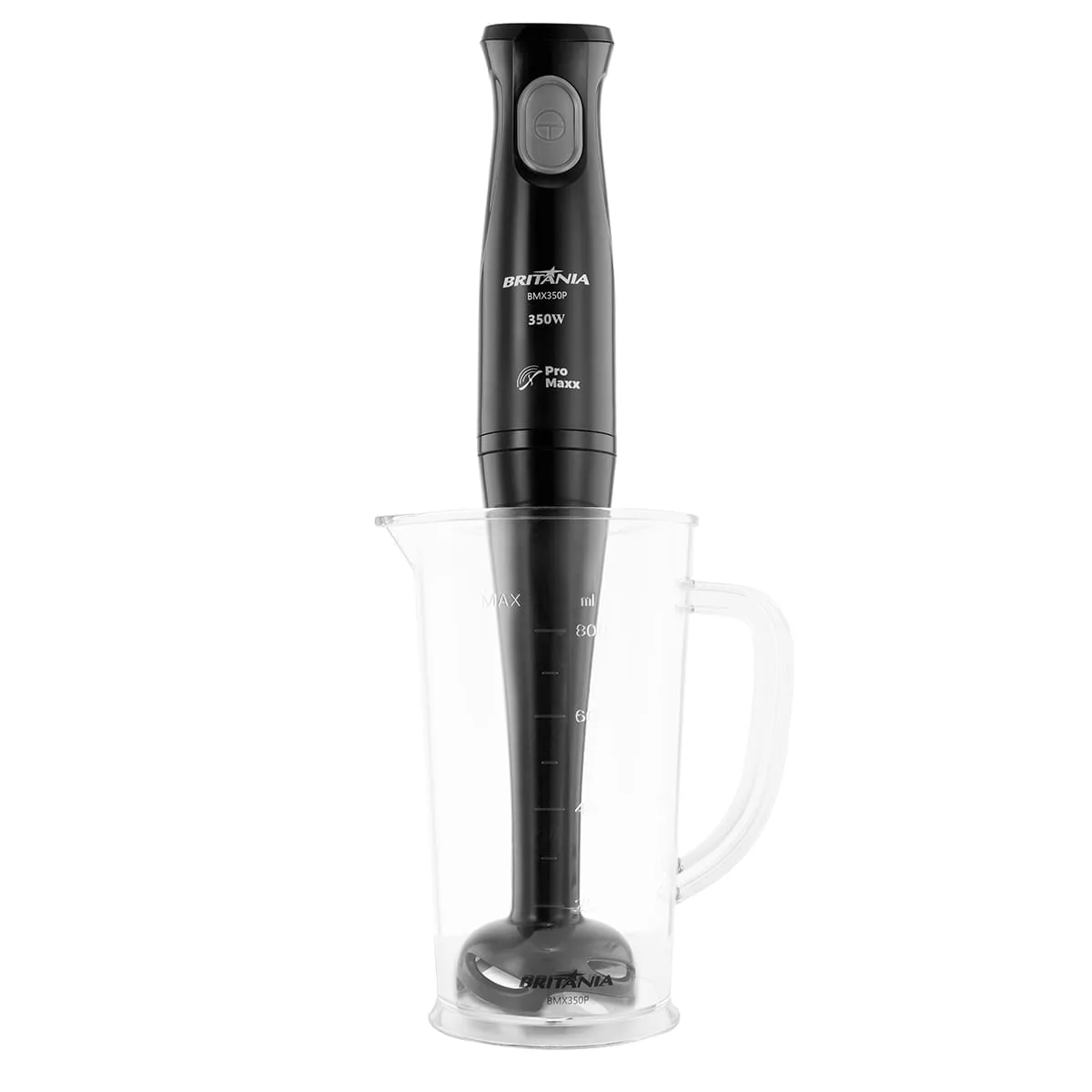 Mixer Britânia BMX350P preto, de haste