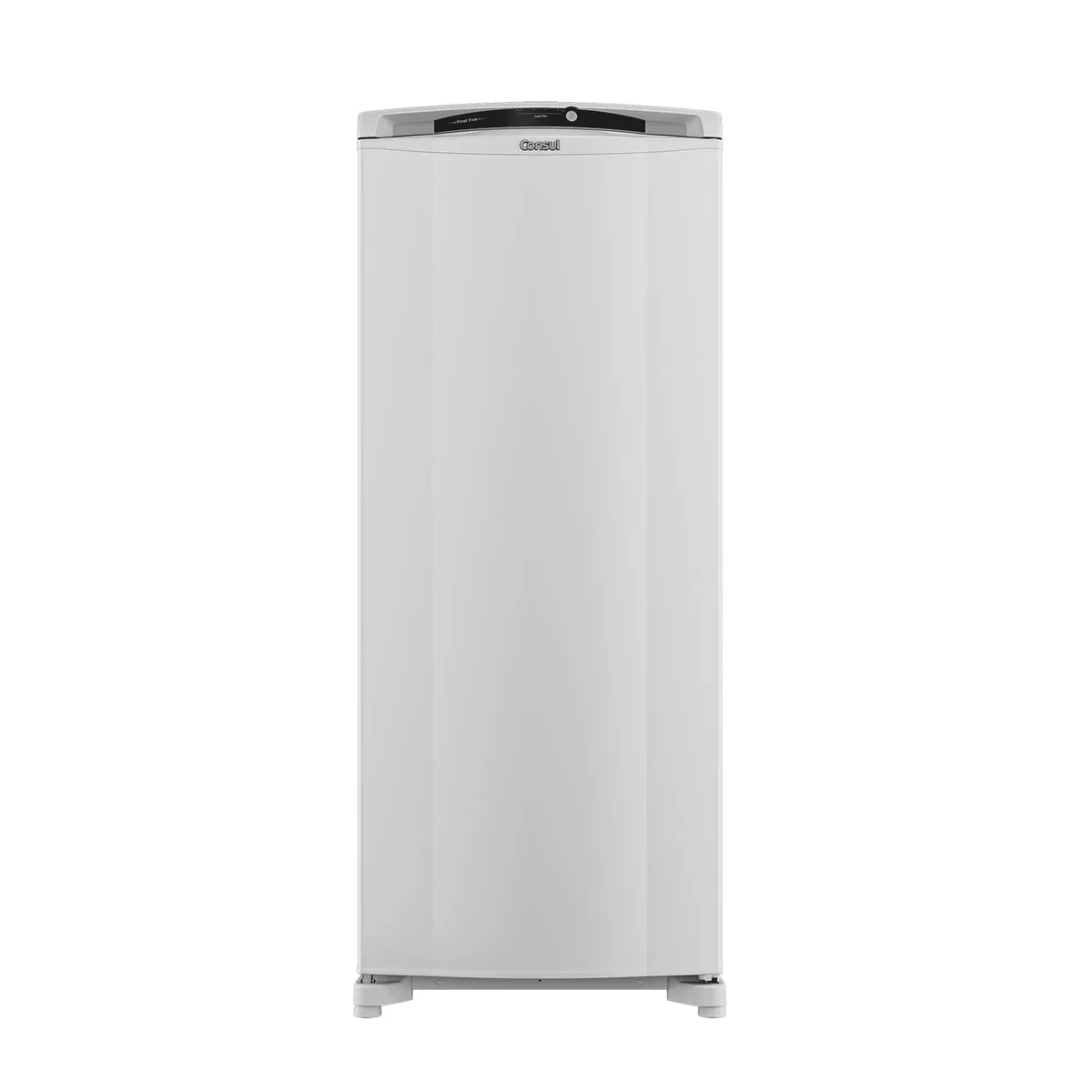 Geladeira Consul CRB36MB branca de uma porta com painel externo