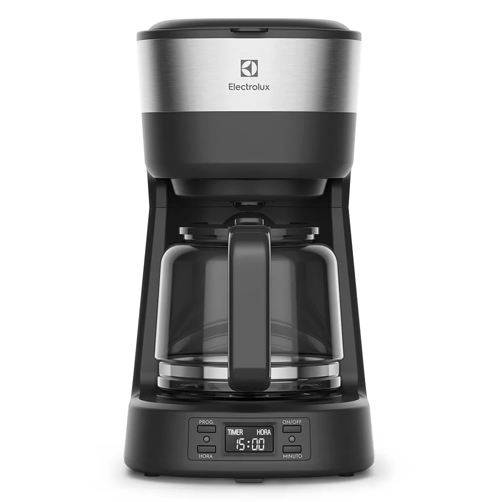 Cafeteira Electrolux Experience ECM25 com painel digital e jarra de vidro