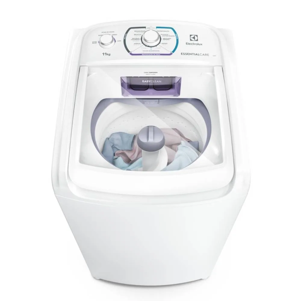 Máquina de lavar Electrolux LES11 branca, de carga superior