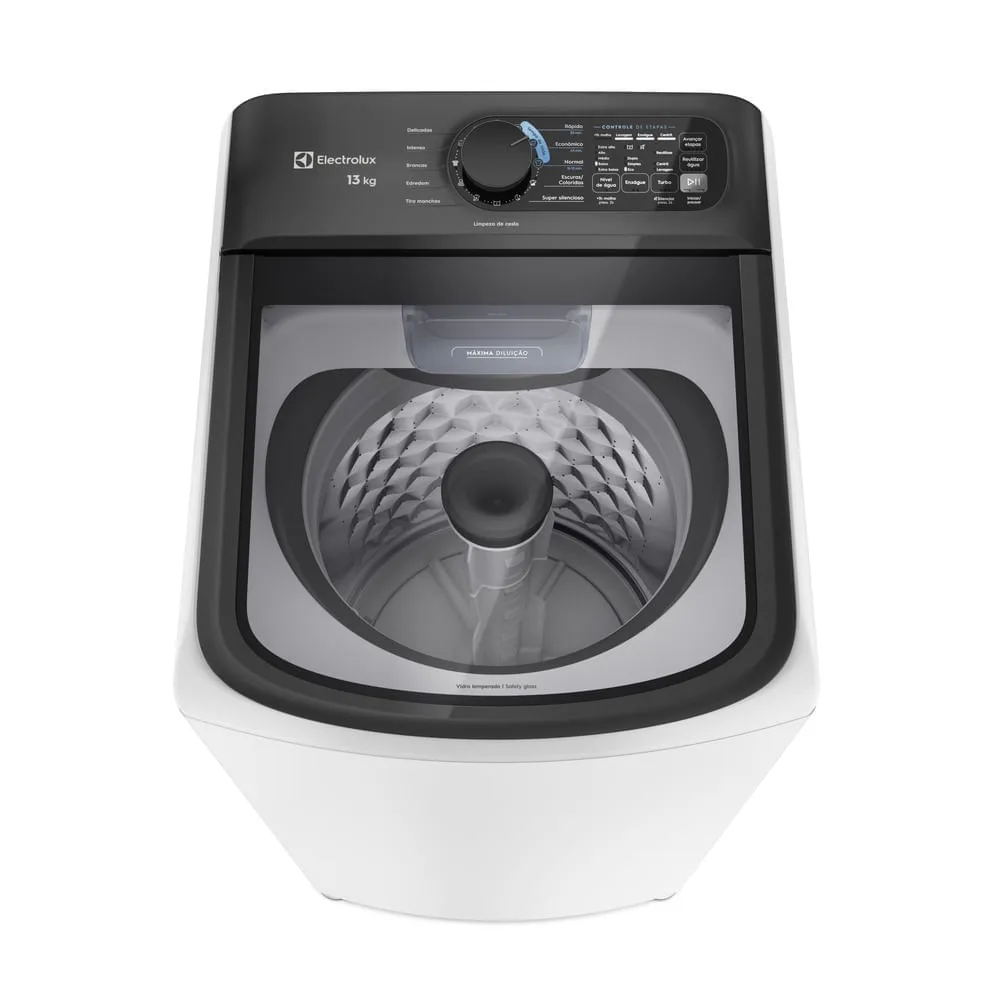 Máquina de lavar Electrolux LET13 Efficient branca, de carga superior