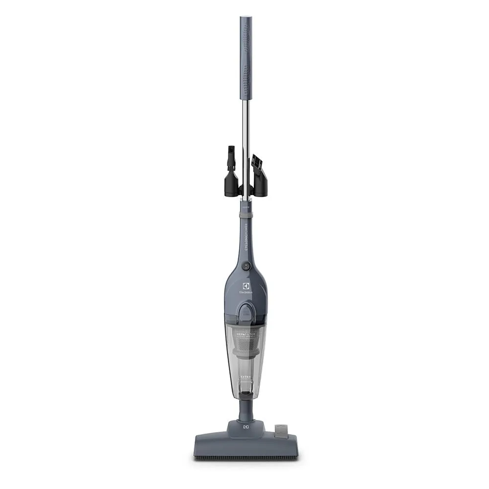 Aspirador vertical Electrolux STK17 azul-acinzentado, em pé
