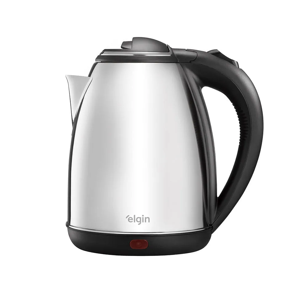 Chaleira elétrica Elgin CHA10 de aço inox, vista de frente