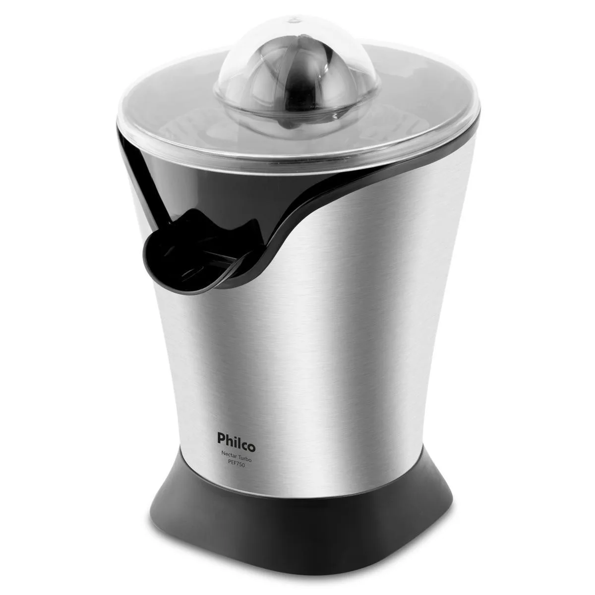 Espremedor de frutas Philco PEF750P prata, compacto