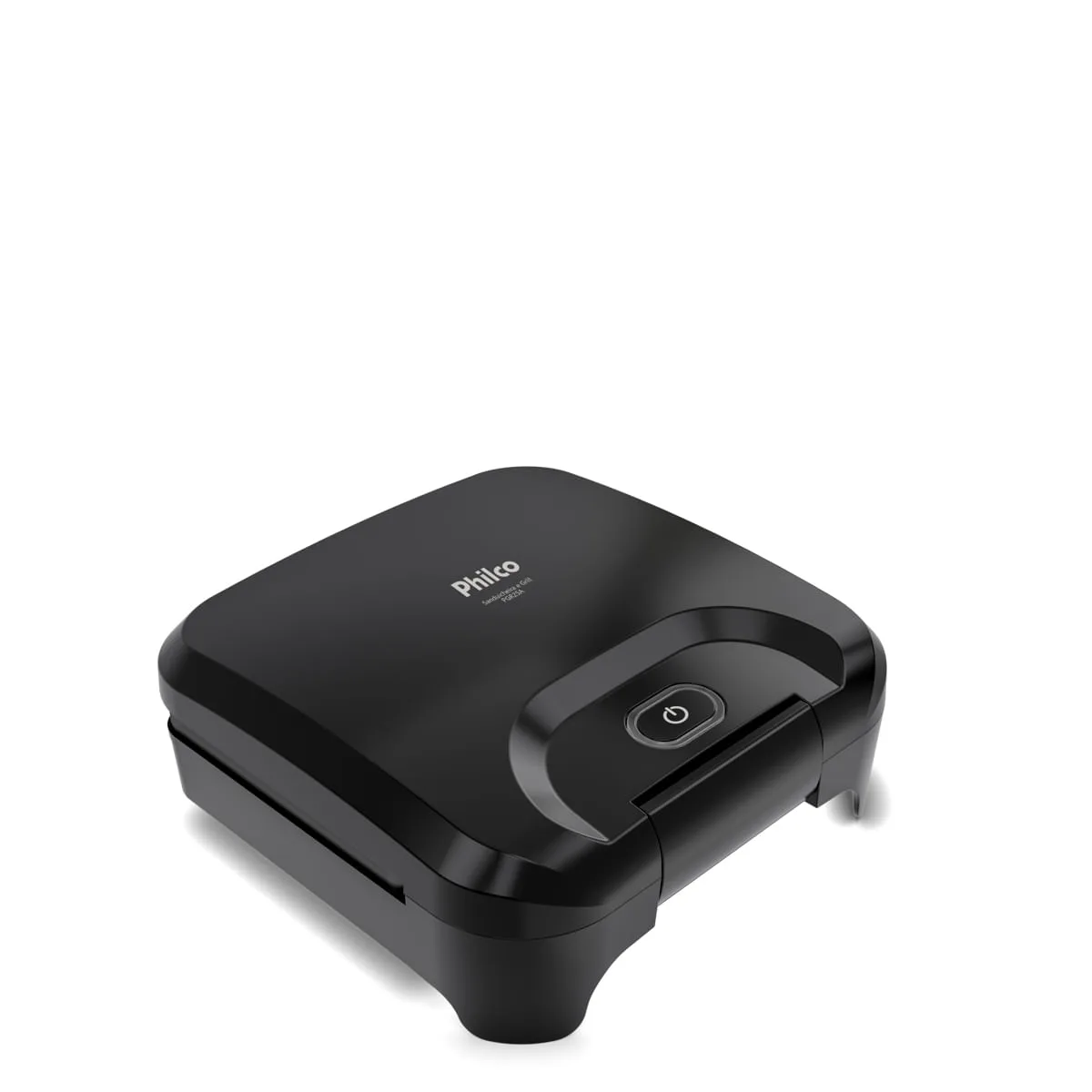 Sanduicheira e grill Philco PGR25A preta, fechada