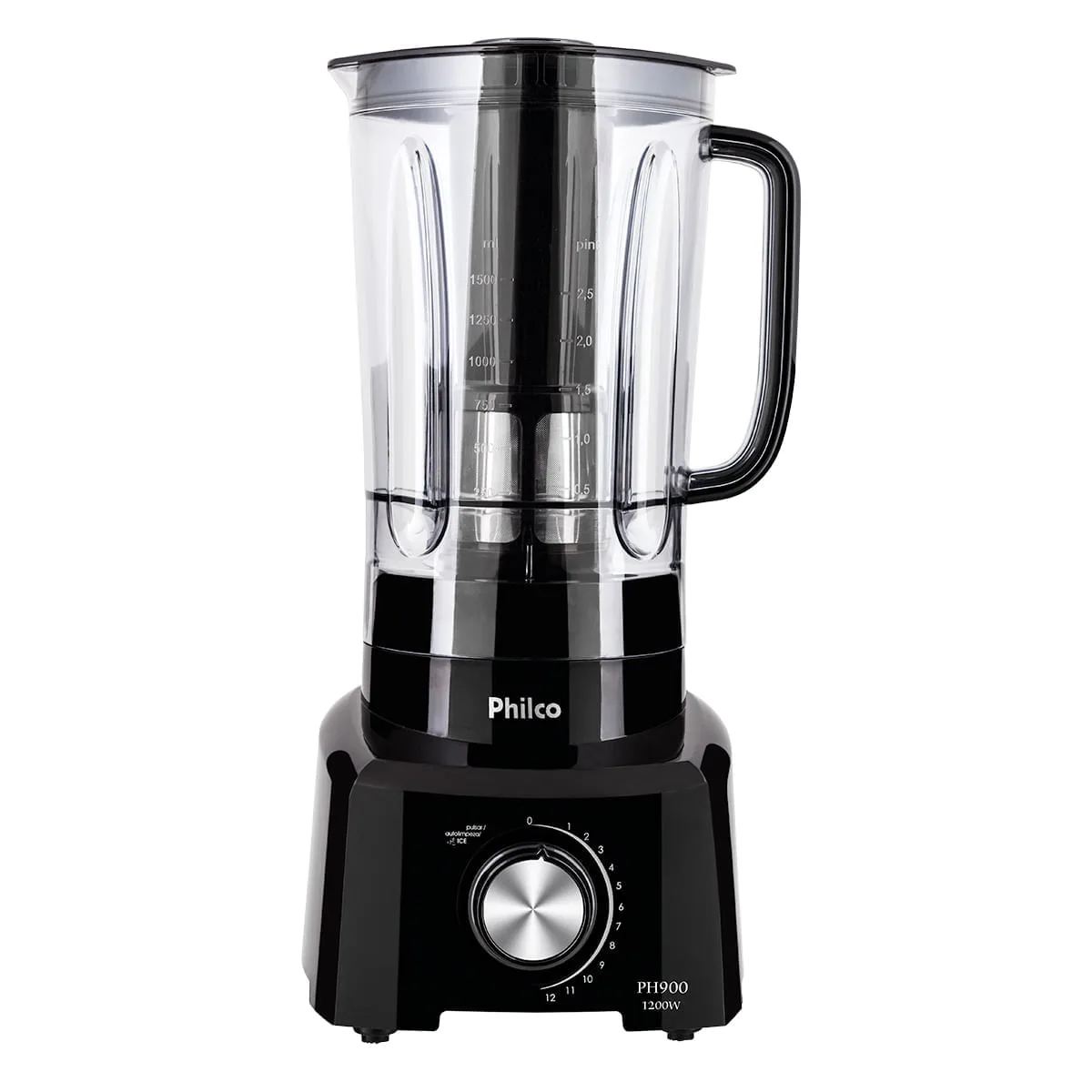 Liquidificador Philco PH900 preto, com copo de 3 litros
