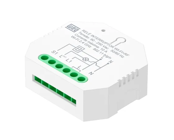 WEG Relé Interruptor Wi-Fi + RF